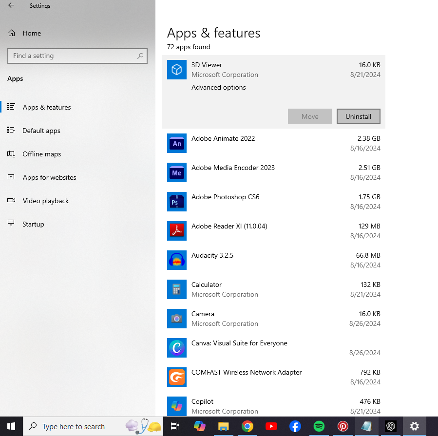 app features