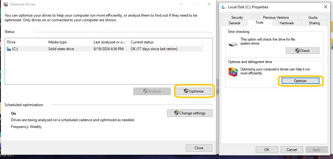 defrag