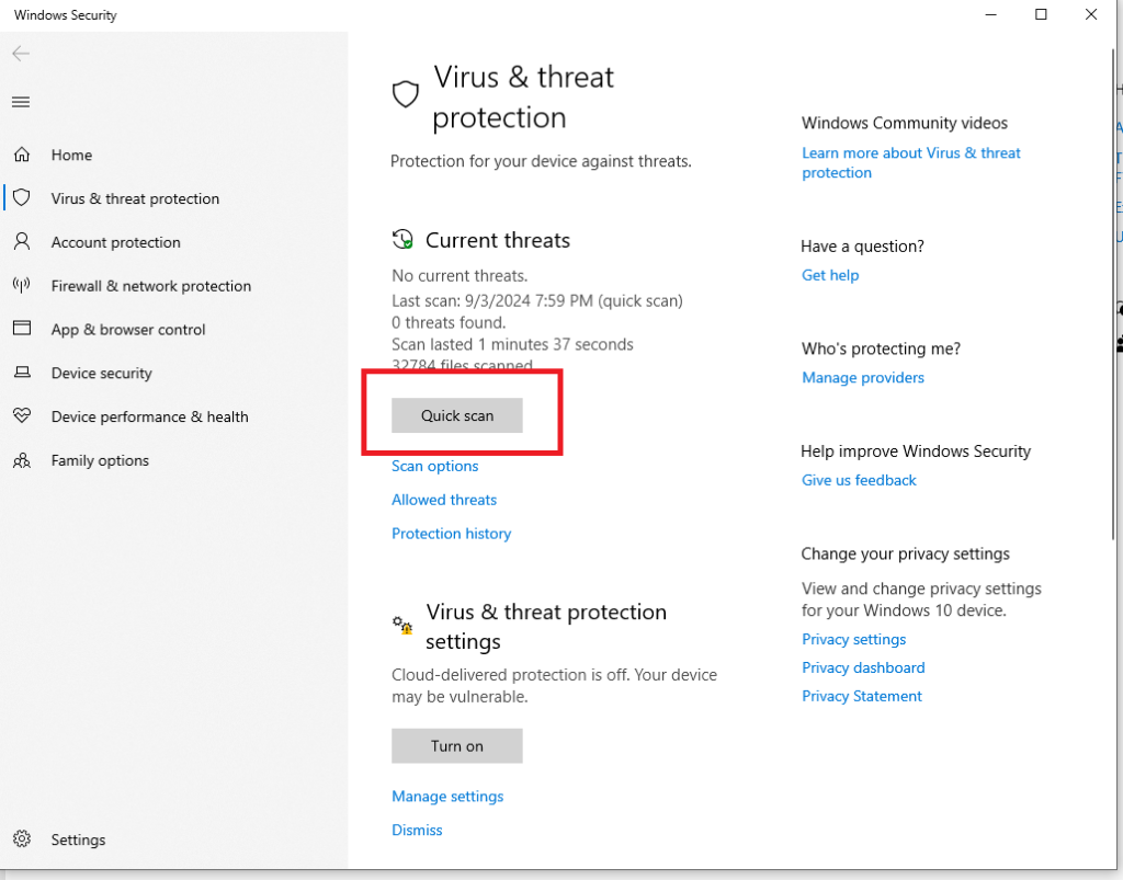 windows defender
